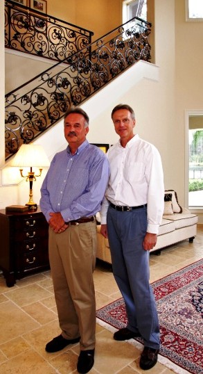 Dean Russell, Owner & Kim Rose, Project Manager